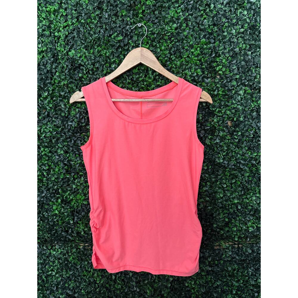 Eddie Bauer, neon orange, workout Shirt, women’s size S